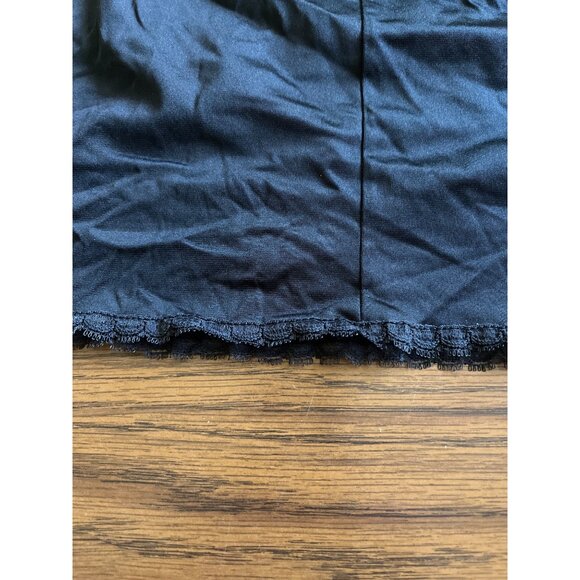 Vintage Vanity Fair black half slip size Large - Picture 3 of 7